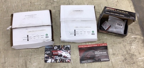 Power Stop 17-1212 Ceramic Brake Pads Evolution Z17 and (2) PowerStop JBR1145 - AutoSpecialty Uncoated Brake Rotors - Lot 276