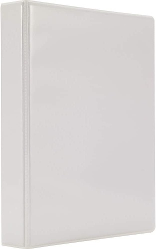 Lot of (2) Boxes Staples 1290397 Simply Round 3-Ring View Binders, 5"x8", 12 per box - Lot 518