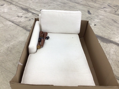 Left Arm Facing Chaise Lounge, Part of a Sectional, Used - Lot 299