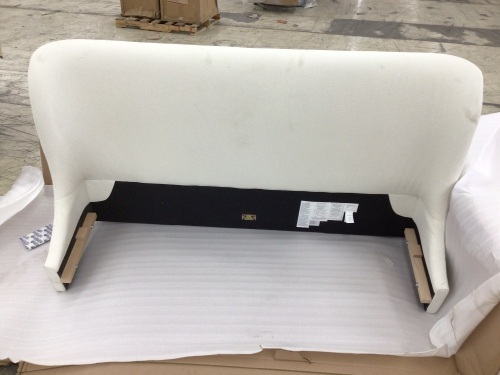 West Elm Queen Upholstered Headboard - Lot 112