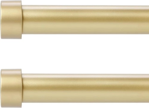 OLV 2 Pack Gold Rods for Window 28-48 inch - Lot 233