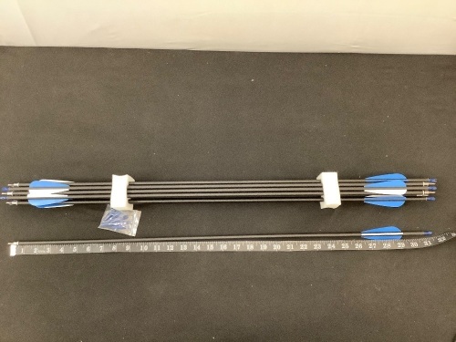 12pk Carbon Archery Target Hunting Arrows - Lot 376