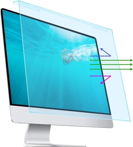 Blue Light Blocker Screen Protector for 20"-22" Computer Screen - Lot 237