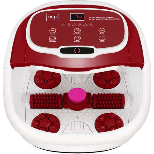 Automatic Heated Shiatsu Massage Foot Bath Spa w/ Pumice Stone - Lot 2813