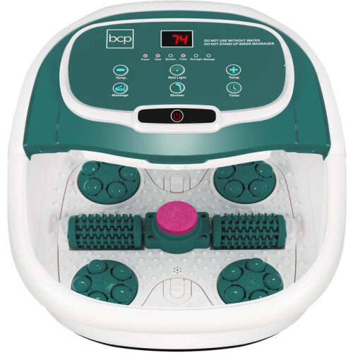 Automatic Heated Shiatsu Massage Foot Bath Spa w/ Pumice Stone - Lot 2839