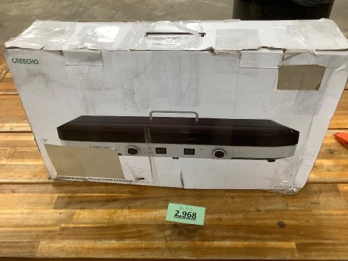 Greeci-io Doublezone Induction Cooker - Lot 2968