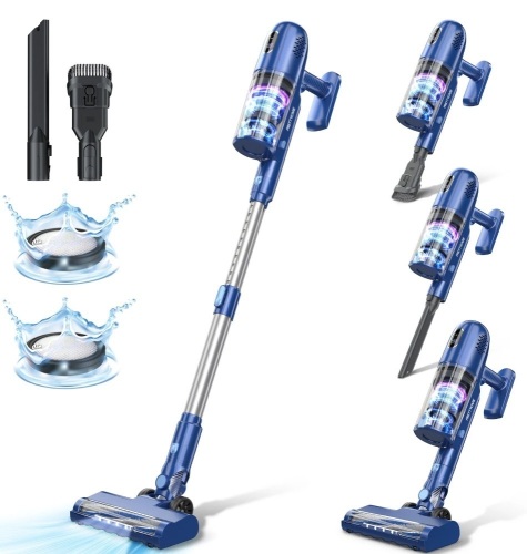 PRETTYCARE P1 Lightweight Cordless Vacuum Cleaner for Hard Floor - Lot 215