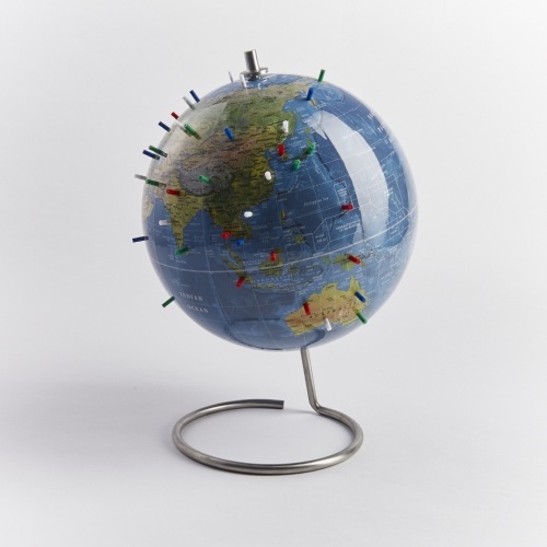 Bullseye Magnetic Globe - Lot 417