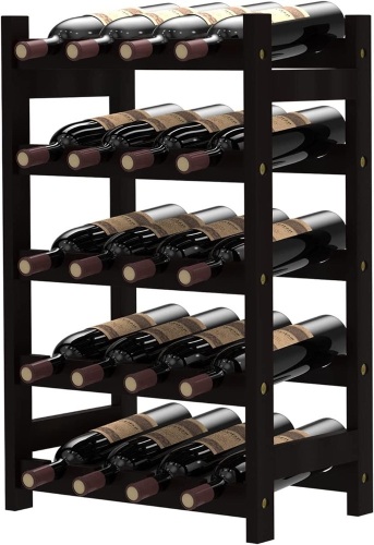 Purbambo Bamboo Wine Rack for 20 Bottles - Lot 438