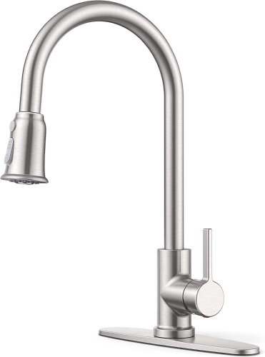 Kitchen Sink Faucet with Pull Down Sprayer - Lot 441