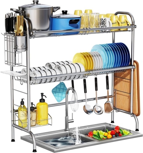 Over The Sink Dish Drying Rack - Lot 443