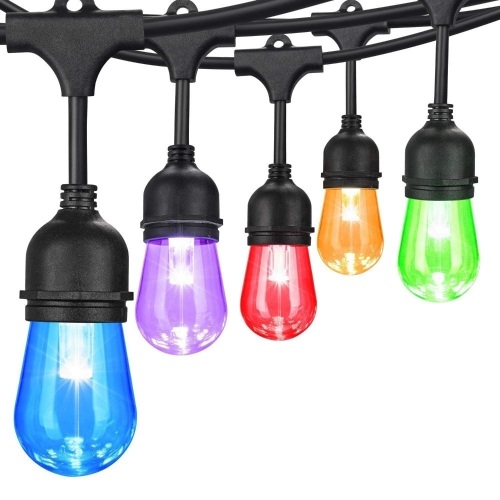 DGO 96FT Color Changing Outdoor String Lights - Lot 496