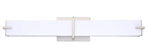 LED Bathroom Vanity Light, 24 inch 3000K/4000K/5000K Selectable 3CCT, 120V 25W Dimmable - Lot 261