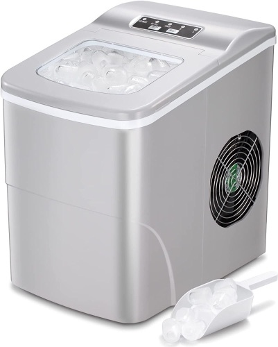 AGLUCKY Countertop Ice Maker Machine - Lot 414