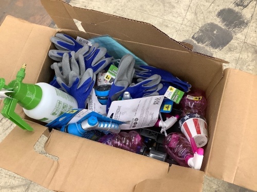 Box of Assorted Gardening Supplies - Lot 263