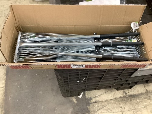 Box of 6 Adjustable Rakes - Lot 554