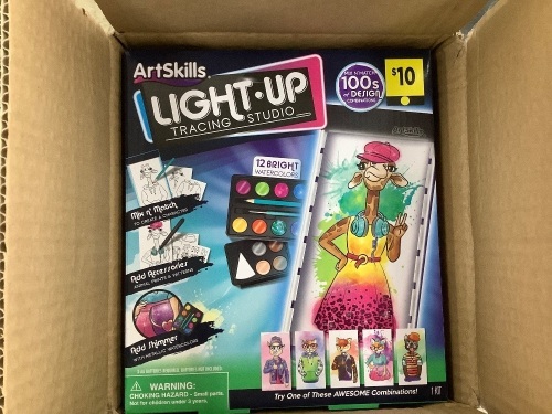Case of 3 ArtSkills Light Up Tracing Studio - Lot 582