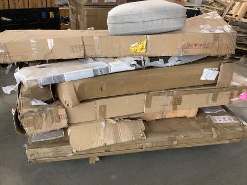 Pallet of Assorted Furniture Pieces, Parts of Sets - Lot 204