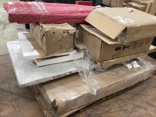 Pallet of Assorted Furniture Pieces, Parts of Sets - Lot 339