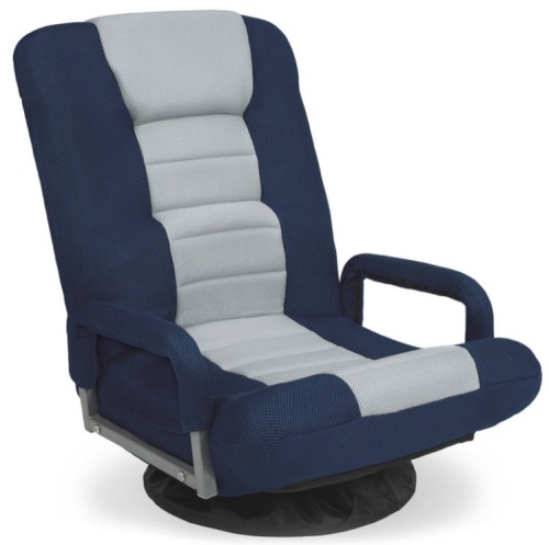 Gaming Floor Chair w/ 360-Degree Swivel, Armrest, Adjustable Backrest - Lot 370