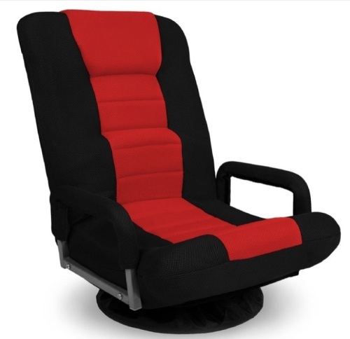 Gaming Floor Chair w/ 360-Degree Swivel, Armrest, Adjustable Backrest - Lot 297
