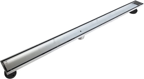Neodrain 36-Inch Linear Shower Drain with Tile Insert Grate - Lot 262