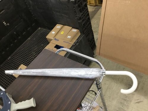 Lot of (10) Clear Umbrellas  - Lot 128
