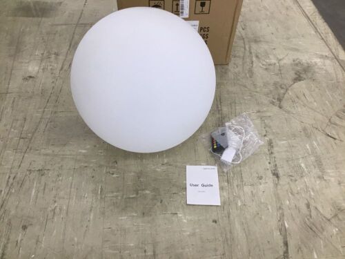 16" Cordless LED Glowing Sphere  - Lot 558