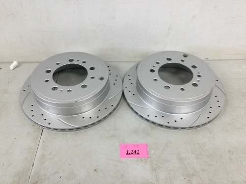 Set of Two Brake Rotors (Unknown Vehicle) - Lot 1141