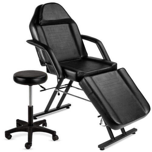Multipurpose Massage Bed, Spa & Salon Chair w/ Hydraulic Stool - 71in - Lot 3084