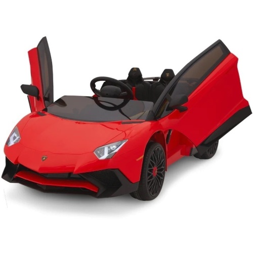 12V Kids Ride On Lamborghini Aventador SV Sports Car Toy w/ Parent Control - Lot 3157