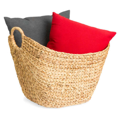 Large Multi-Purpose Seagrass Storage Basket w/ Handles - Lot 3199