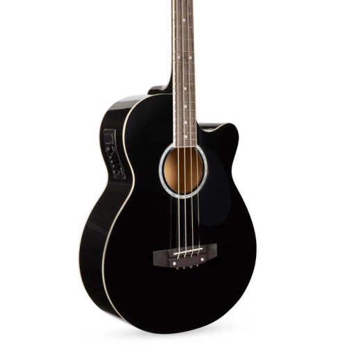 Acoustic Electric Bass Guitar w/ Equalizer, Truss Rod - Lot 3256