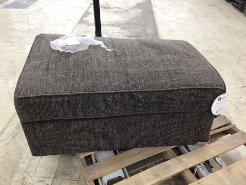 Lane Storage Ottoman, Broken Hinge needs repaired - Lot 209
