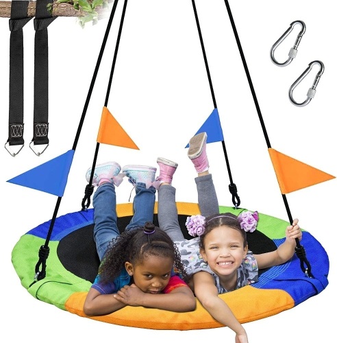 PACEARTH 40 Inch Saucer Tree Swing - Lot 107