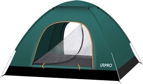 URPRO Instant Automatic Pop Up Camping Tent, 2-3 Person - Lot 208