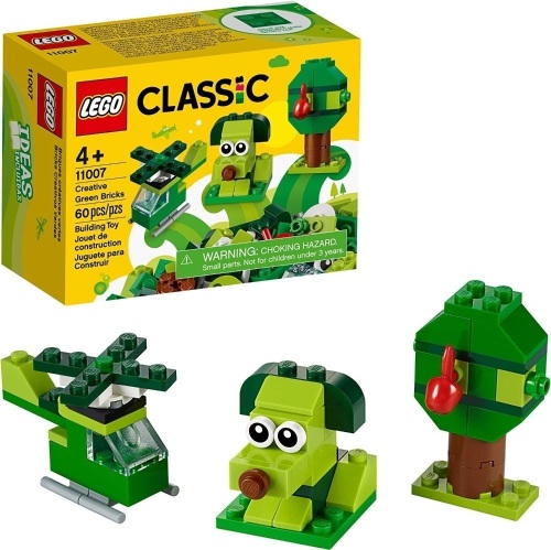 LEGO Classic Green Bricks 11007 Starter Set (60 Pieces) - Lot 320