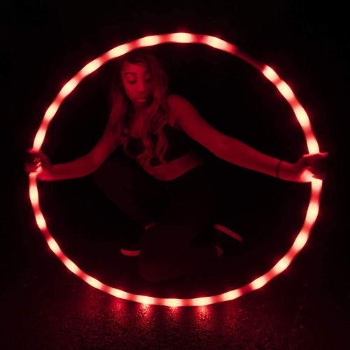 GlowCity Light-Up LED Hoola Hoop, 36" - Lot 192