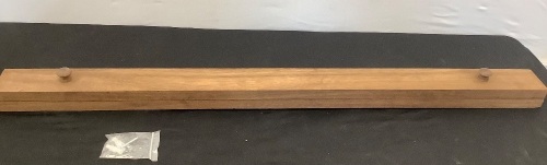 36" Acacia Wood Wall Tapestry Hanger - Lot 310