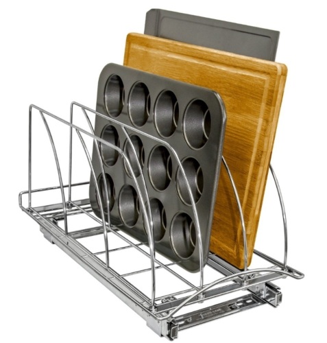 Lynk Slide Out Cutting Board & Bakeware Organizer - Lot 281