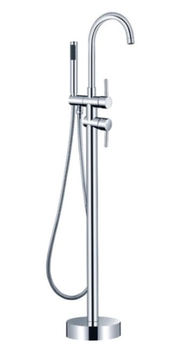 Freestanding Floor Mount Bathtub Faucet Tub Filler  - Lot 108