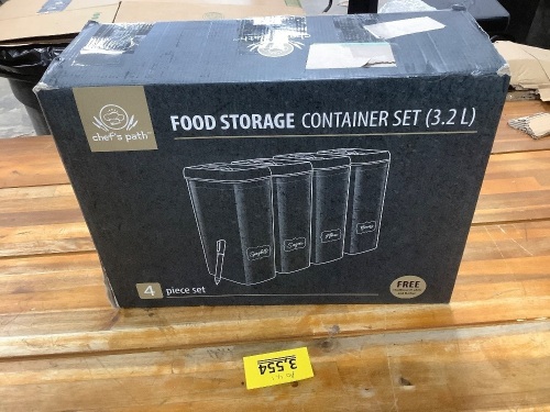 Chefs Path Food Storage Container Set - Lot 3554