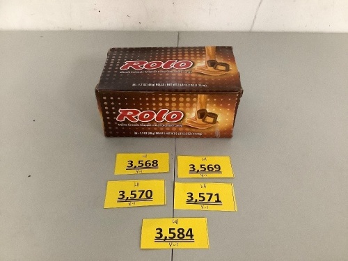 Box of Rolo Candy (36ct) - Lot 3571