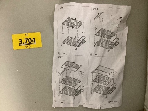 Yoga Mat Storage Rack - Lot 3704