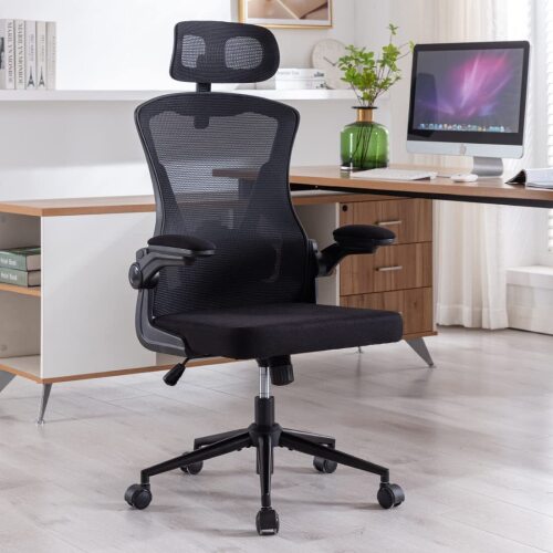 BRTHORY Office Chair Height-Adjustable - Lot 3731