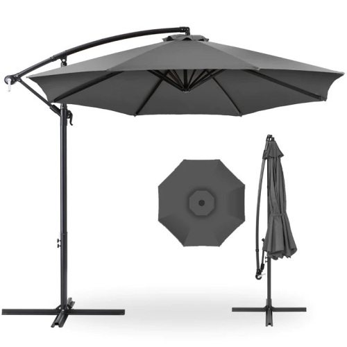 Offset Hanging Patio Umbrella - 10ft - Lot 3760