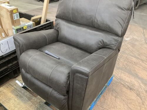 Ashley Furniture Navi Rocker Recliner - Broken Side Handle, Doesn't Recline, Possibly Missing Hardware - Lot 928