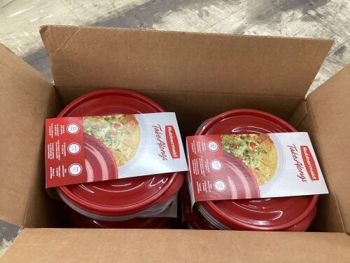 Rubbermaid TakeAlongs Serving Bowl Food Storage Containers - Lot 526