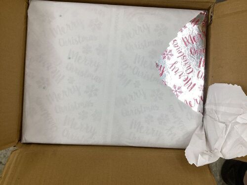 Chrismtas Glitter Foil Gift Box  - Lot 524