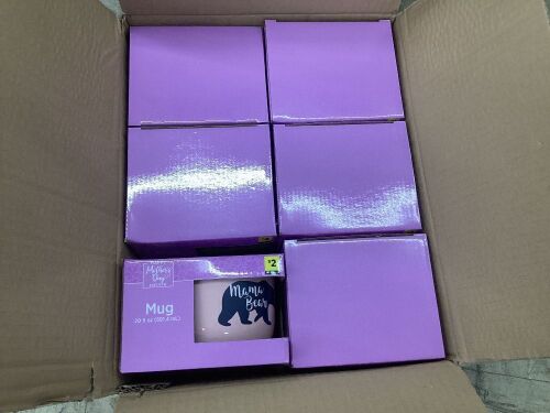 Case of (6) Mama Bear Coffee Mugs  - Lot 534
